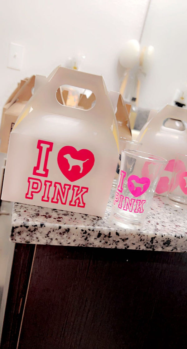 Pink Shot Glasses
