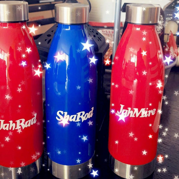 Water bottles