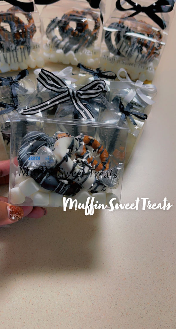 Chocolate Drizzled Pretzels or Pretzels Rods